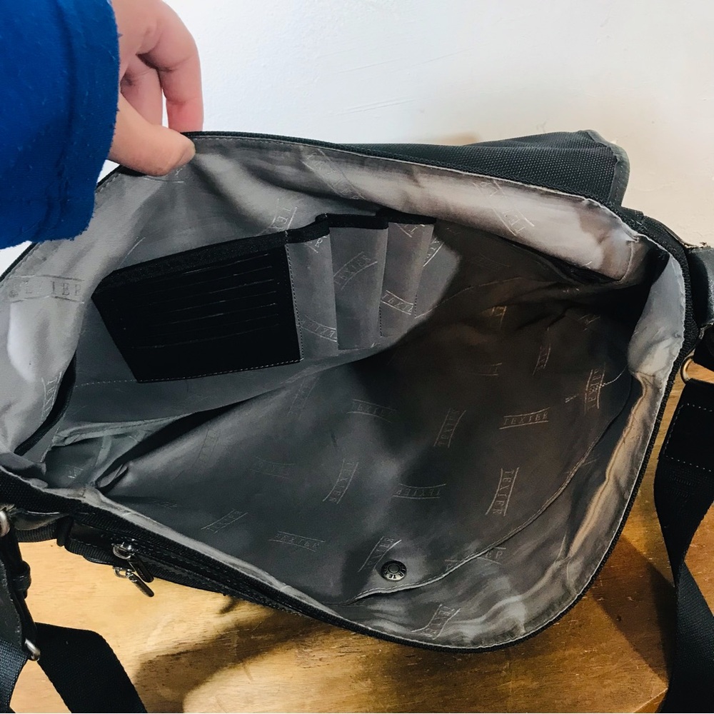 Texier unisex leather briefcase - Picture 14 of 14